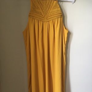H&M Party Dress Semi Formal Yellow NWT